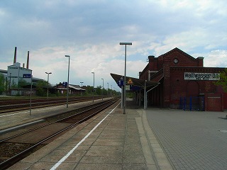 ヴァイスヴァッサーの駅。